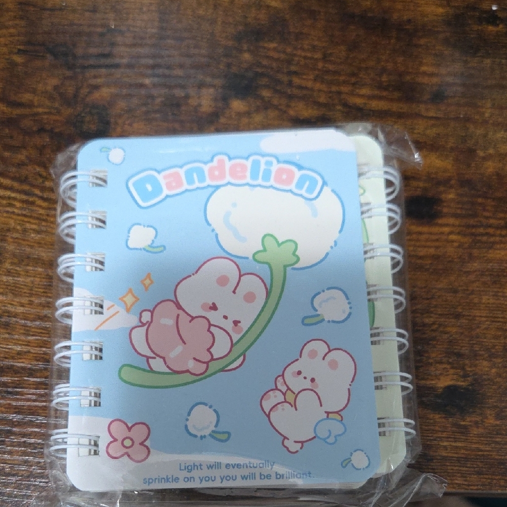 Cute Dandelion Spiral Notebook